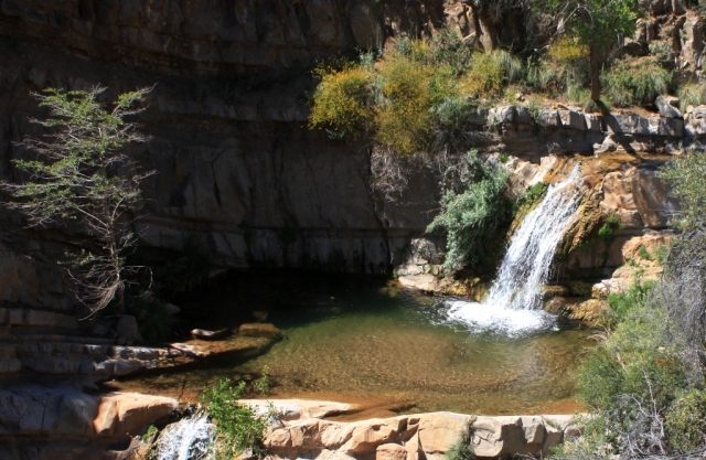 Indian Creek waterfalls
