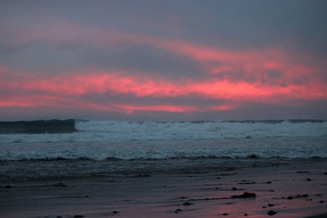 surf sunset